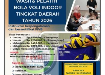 PBVSI Kabupaten Bekasi Gelar Pelatihan Wasit dan Pelatih