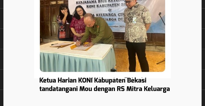 Fokus Prestasi Tanpa Cemas Cedera, Atlet Bekasi Dapat Jaminan Medis Penuh