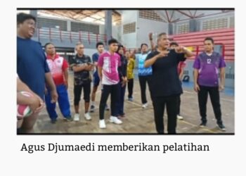 122 Wasit dan Pelatih Bola Voli Ikut Penataran dan Pelatihan