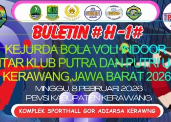 3 Klub Putri dan 1 Klub Putra Kabupaten Bekasi Lolos 16 Besar