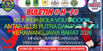 3 Klub Putri dan 1 Klub Putra Kabupaten Bekasi Lolos 16 Besar