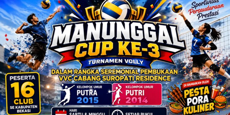 Peresmian Cabang Pertama VVC dan Manunggal Cup 3 Diramaikan Dengan Pestapora Kuliner