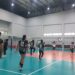 Tim Voli Popwilda Kabupaten Bekasi Paksa PPOP Ragunan Bermain Rubber Set dalam Laga Try Out