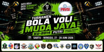 Muda Jaya Cup KU 2014 Jadi Ajang Pembinaan Atlet Usia Dini, 16 Klub Voli Ramaikan Persaingan di Cikarang Selatan