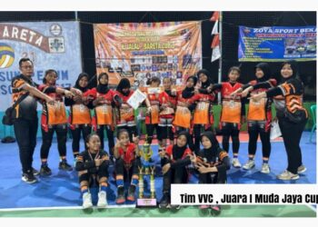 VVC Kabupaten Bekasi Panen Prestasi, Tiga Gelar Juara dalam Sepekan Jadi Bukti Sukses Pembinaan Atlet Muda