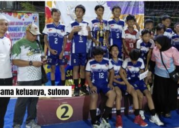 VVC Buka  Cabang Pertama di Tambun Utara, Gelar Turnamen ‘ Manunggal Cup’ untuk Semarakkan Pembinaan Voli Kabupaten Bekasi