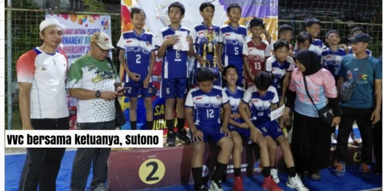VVC Buka Cabang Pertama di Tambun Utara, Gelar Turnamen ‘ Manunggal Cup’ untuk Semarakkan Pembinaan Voli Kabupaten Bekasi