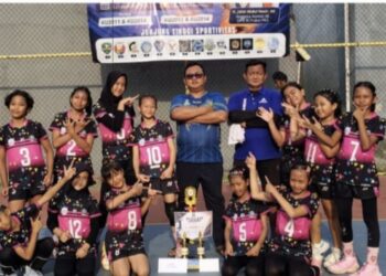 Klub Bina Remaja Borong Tiga Gelar di Turnamen Bola Voli H. Jalal Cup Ciantra