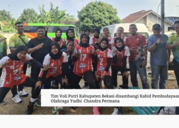 Sapu Bersih! Tim Putri Kabupaten Bekasi Libas Subang 3-0, Sempurna Rebut Emas Popwilda