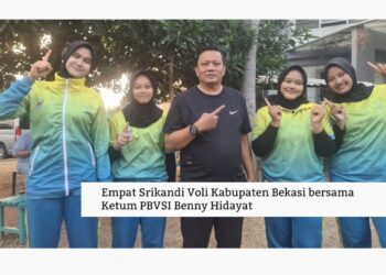Empat Srikandi  Voli Menutup Perjalanan dengan Emas, Refa, Anita Bilqis, Fidel, dan Quin Tinggalkan Warisan Juara untuk Kabupaten Bekasi