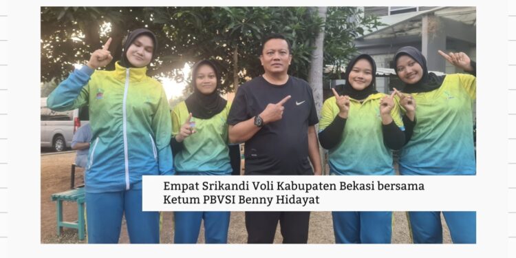 Empat Srikandi Voli Menutup Perjalanan dengan Emas, Refa, Anita Bilqis, Fidel, dan Quin Tinggalkan Warisan Juara untuk Kabupaten Bekasi