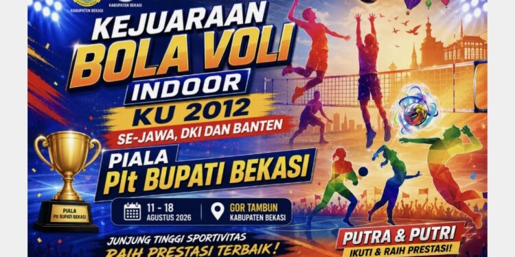 72 Klub Putra Putri Ambil Bagian Pada Kejuaraan Bola Voli Indoor KU 2012 SeJawa, Bali dan Banten