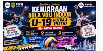 Kabupaten Bekasi Kembali Jadi Panggung Bergengsi Voli Jawa Barat, Gelar Kejuaraan Antar Klub U-19