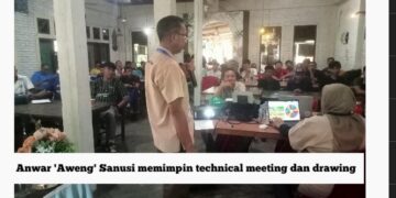 Technical Meeting dan Drawing Pool Kejuaraan Bola Voli Indoor Antar Klub Se-Jawa Barat Digelar